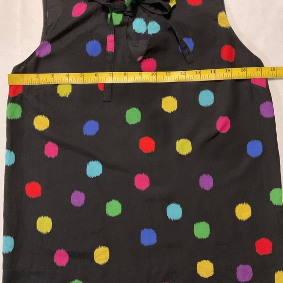 Kate Spade Black Top with Colorful Accents - Picture 3 of 8